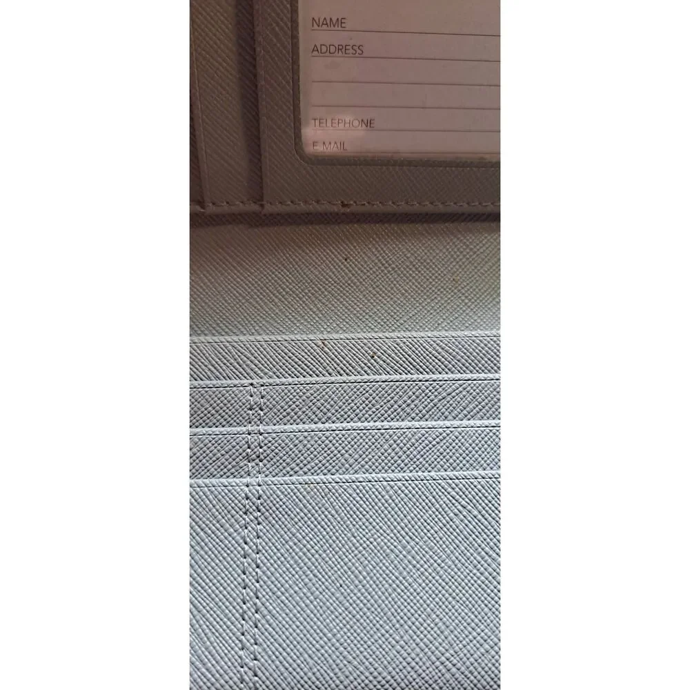 Coach Signature C Python Print Long Wallet / Clutch, Y2K Late 2000's